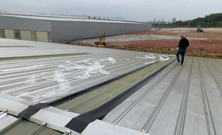 城区厂房屋面防水维修案例